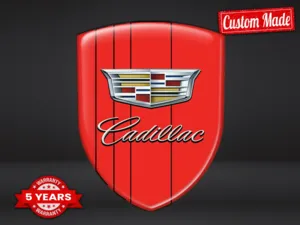 Cadillac Emblemi Cofano Alta Qualità Professionale Regolabili